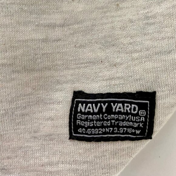 Navy Yard Clothing Co. Men's Short Sleeve Gray Tee Shirt Size Medium NEW - Picture 7 of 7